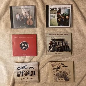 6 OLD CROW MEDICINE SHOW CD LOT